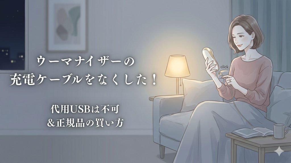 ウーマナイザー充電ケーブル画像