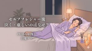 セルフプレジャー 後 泣く 虚しい