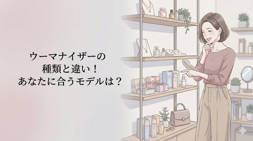 ウーマナイザー 種類 違い