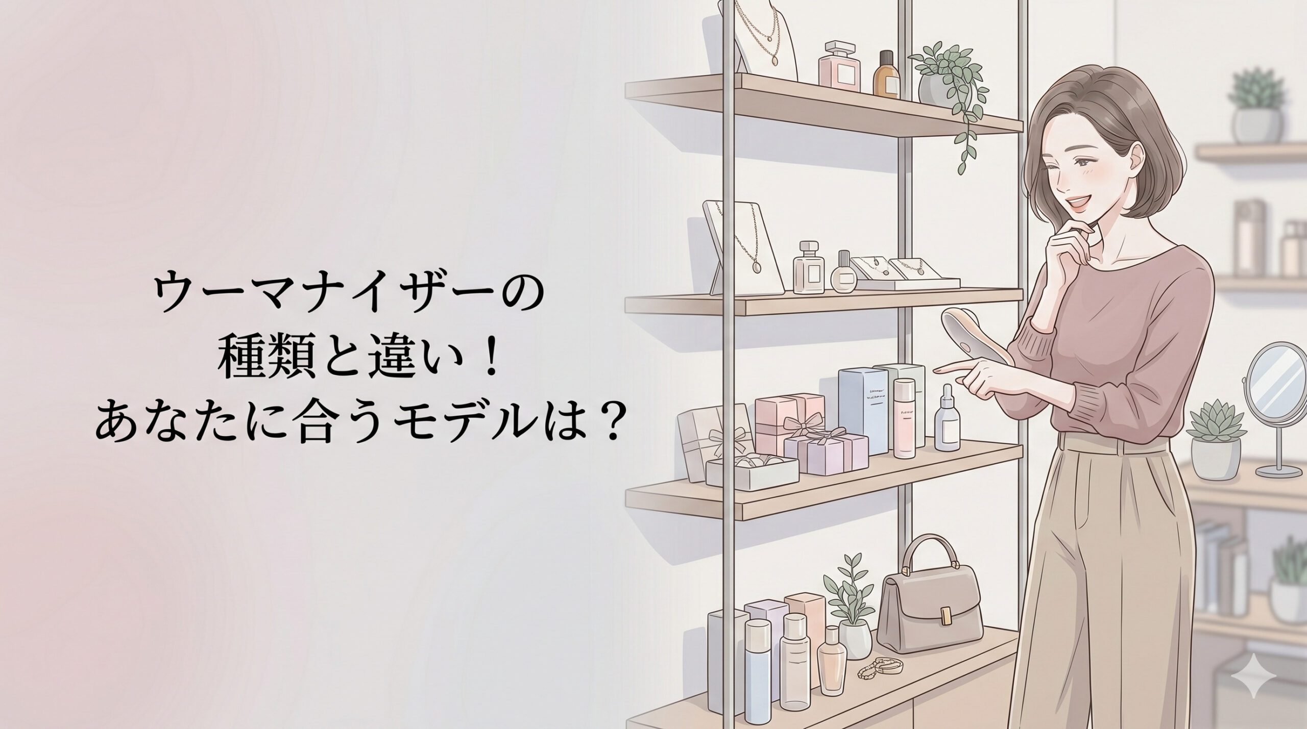 ウーマナイザー 種類 違い