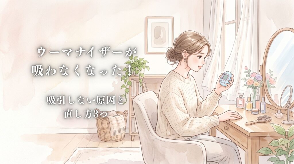 ウーマナイザー 吸わなくなった